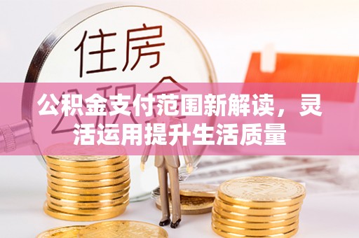 卢龙公积金支付范围新解读，灵活运用提升生活质量