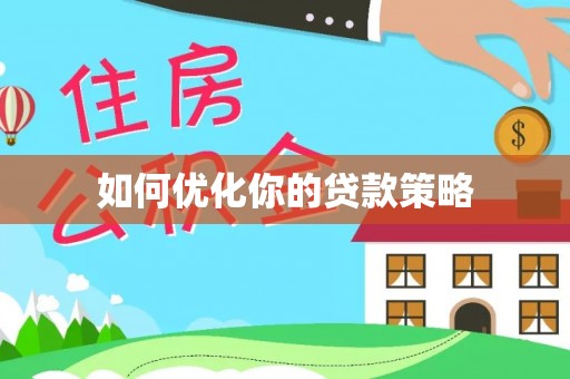 卢龙如何优化你的贷款策略